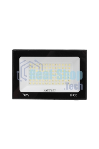 Прожектор светодиодный СДО Rexant 70Вт 5600Лм 6500К холодный свет, черный корпус