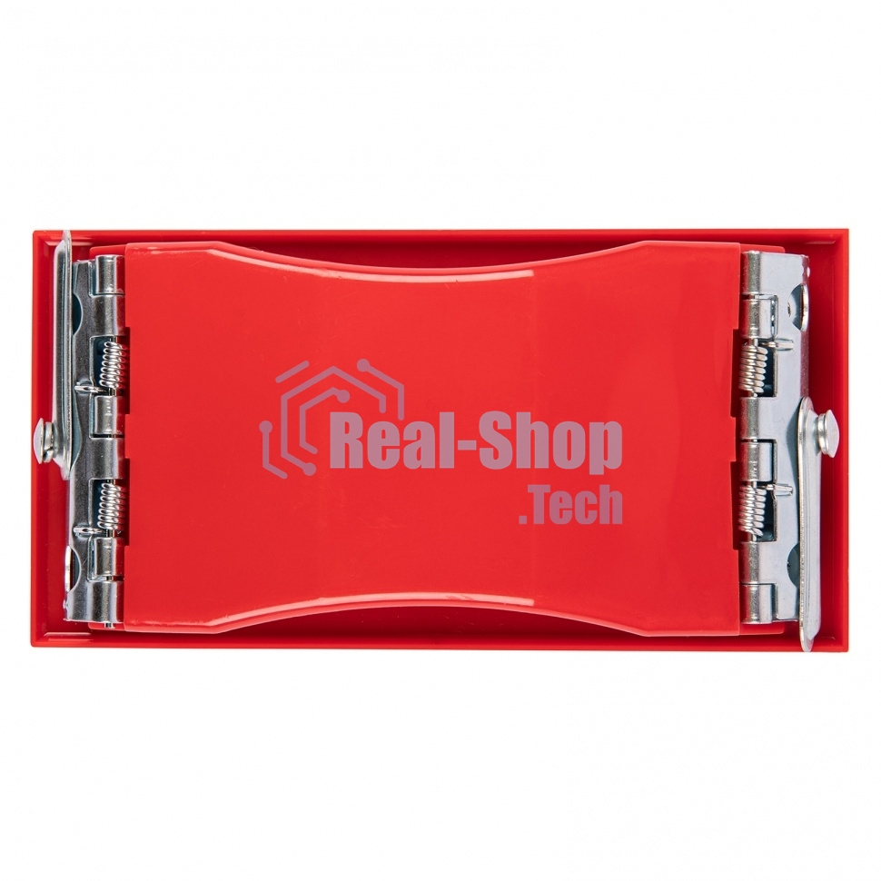 Брусок для шлифования Matrix 160 х 85 мм, пластиковый с зажимами