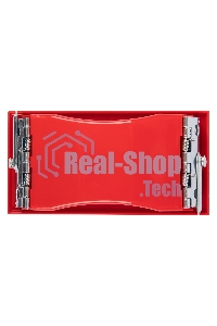 Брусок для шлифования Matrix 160 х 85 мм, пластиковый с зажимами