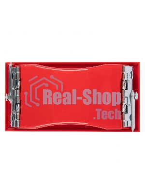 Брусок для шлифования Matrix 160 х 85 мм, пластиковый с зажимами