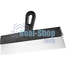 Шпатель фасадный Сибртех из нержавеющей стали, 600 мм, пластмассовая рукоятка