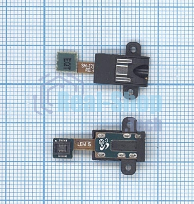 Шлейф аудио разъема для планшета Samsung T210/T211/T215