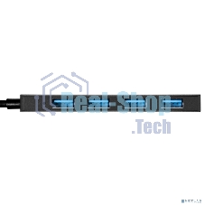 USB-концентратор 4-в-1 ExeGate DUB-4P/3 (кабель-адаптер USB3.0 --> 4xUSB3.0, Plug&Play, черный)