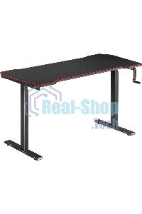 Стол компьютерный Cactus CS-MDL-BK столешница МДФ, черный