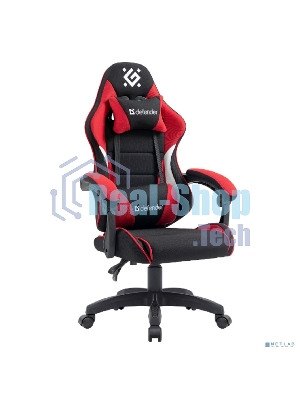 Кресло игровое Defender Sorrento черный/Красный, класс 3, ткань