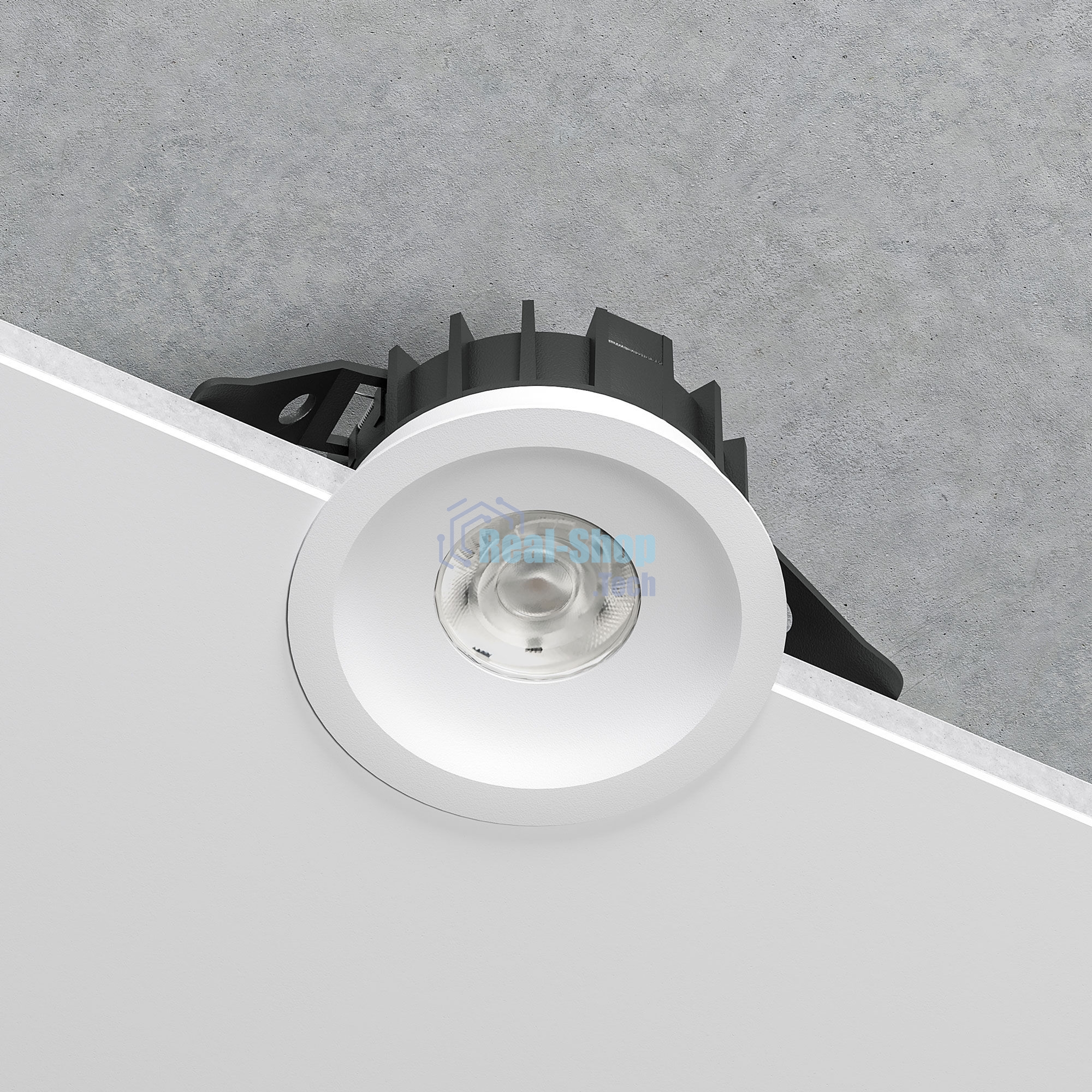 25067/LED 10W 4000K / светильник встраиваемый светодиодный / белый