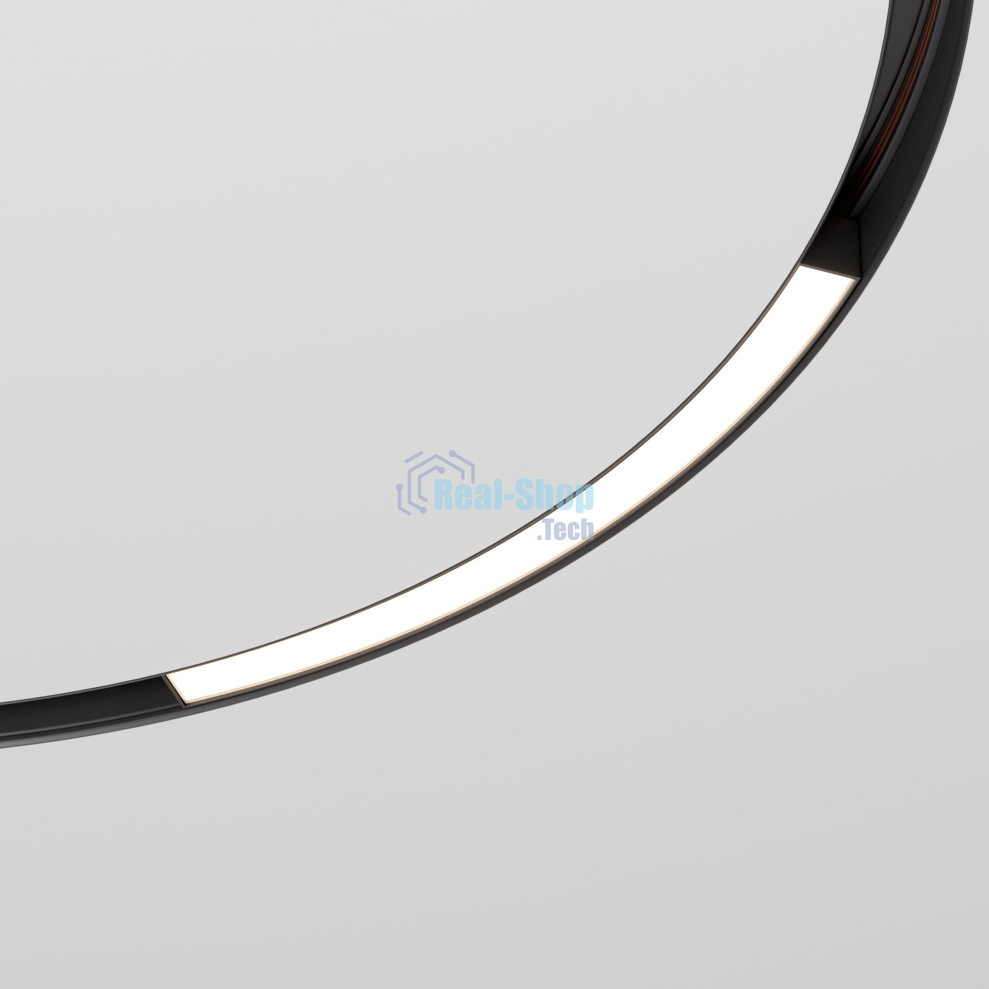 Трековый светильник Slim Magnetic 16W 4200K Planar (чёрный) (?800мм) 85180/01