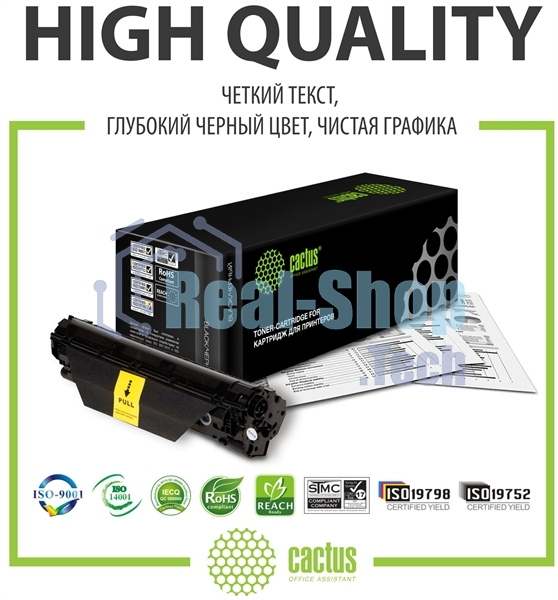 Картридж лазерный Cactus CS-D105L черный (2500 стр.) для Samsung ML-1910/1915/2525/2580/SCX-4600/4623/SF-650/650P