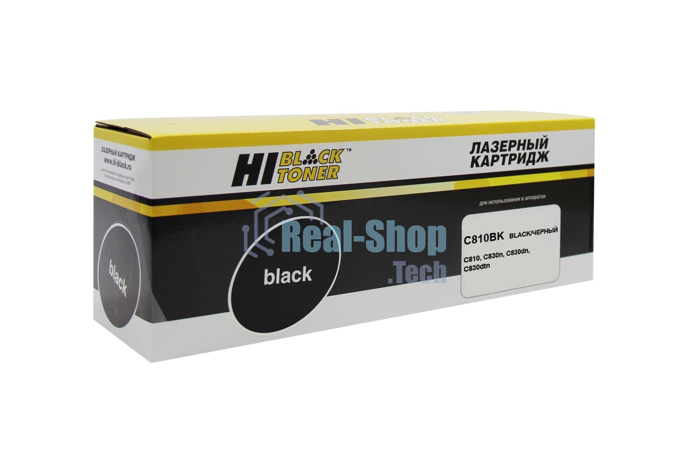 Картридж лазерный Hi-Black (HB-44059120/44059108) для OKI C810/830, Bk, 8K