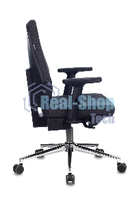 Кресло компьютерное Бюрократ CH-545SL серый 38-417, крестовина металл хром