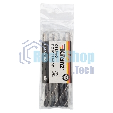 Сверло по металлу Kranz 9,0 мм HSS (5 шт. в упаковке) DIN 338