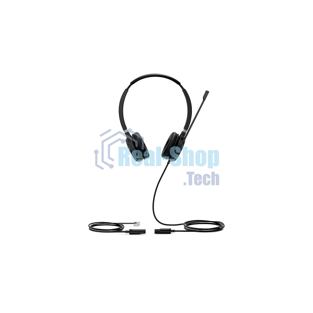 Гарнитура проводная YEALINK YHS36 Dual Дуо, Проводная, HD звук, QD, RJ9, шт