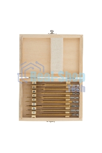 Набор сверл Matrix перовых по дереву, 10-12-14-16-18-20-22-25 мм 8 шт дерев,