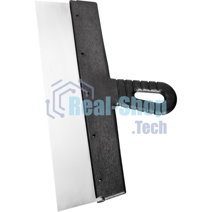 Шпатель фасадный Сибртех из нержавеющей стали, 600 мм, пластмассовая ручка