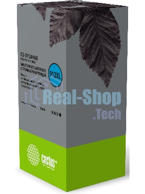 Картридж струйный Cactus CS-3YL84AE 912XL (есть ограничения по прошивке) черный (30 мл) для HP OfficeJet 8012/8014/8015/8017;OfficeJet Pro 8022/8023/8024/8025 AIO