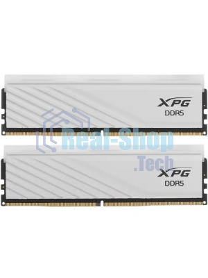 Оперативная память XPG Lancer Blade, DDR5, 32GB (2x16GB), 6000MHz, CL30, DIMM, с радиаторами, RGB, белый