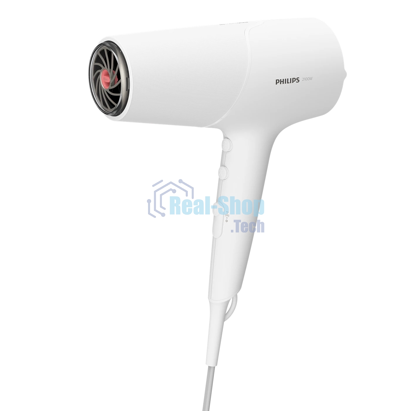 Фен Philips BHD500/00 белый, 2100 Вт, ионизация