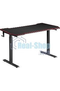 Стол компьютерный Cactus CS-MDL-BK столешница МДФ, черный