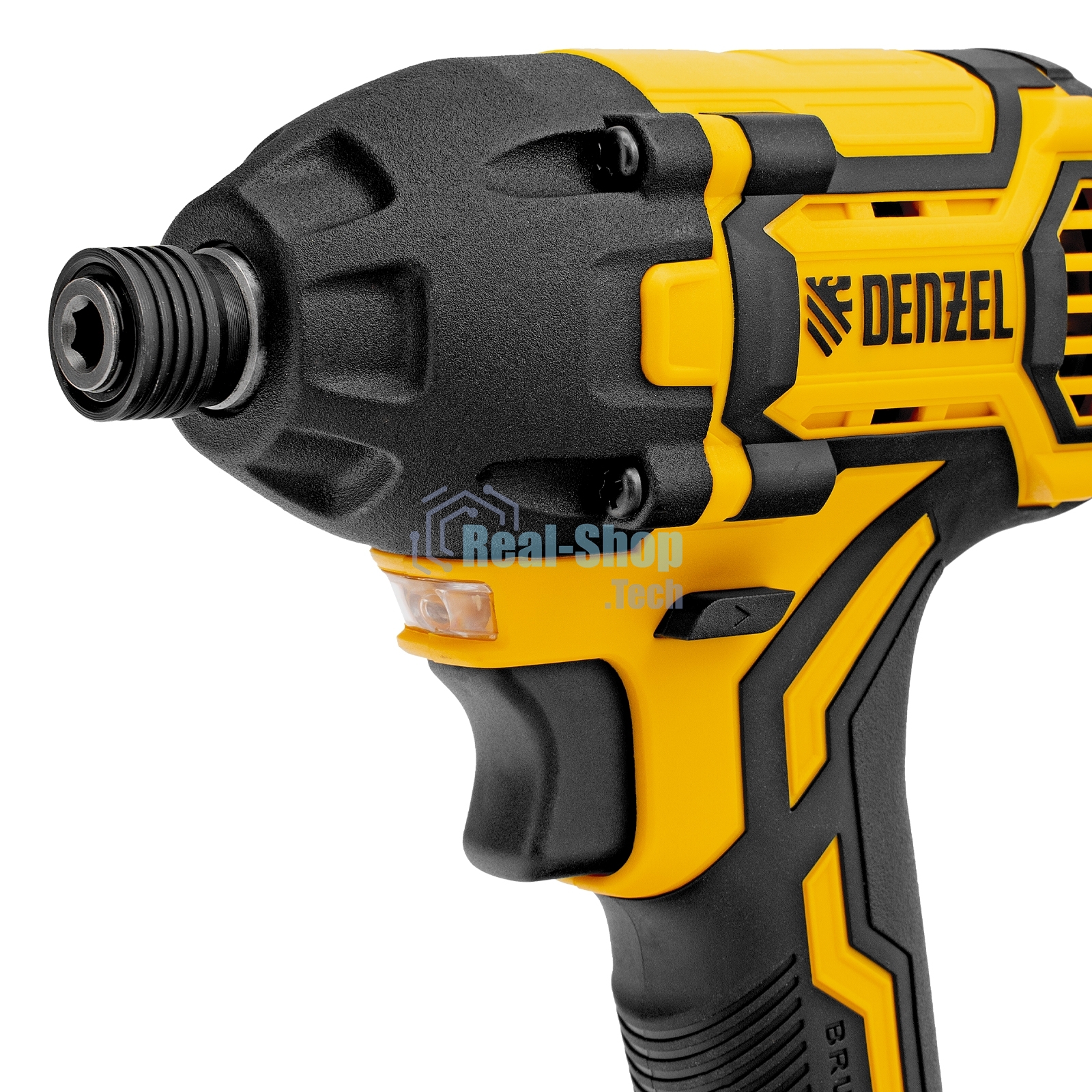 Винтоверт ударный аккумуляторный бесщет. Denzel CIDH-BL-20-270, Li-Ion, 20 В