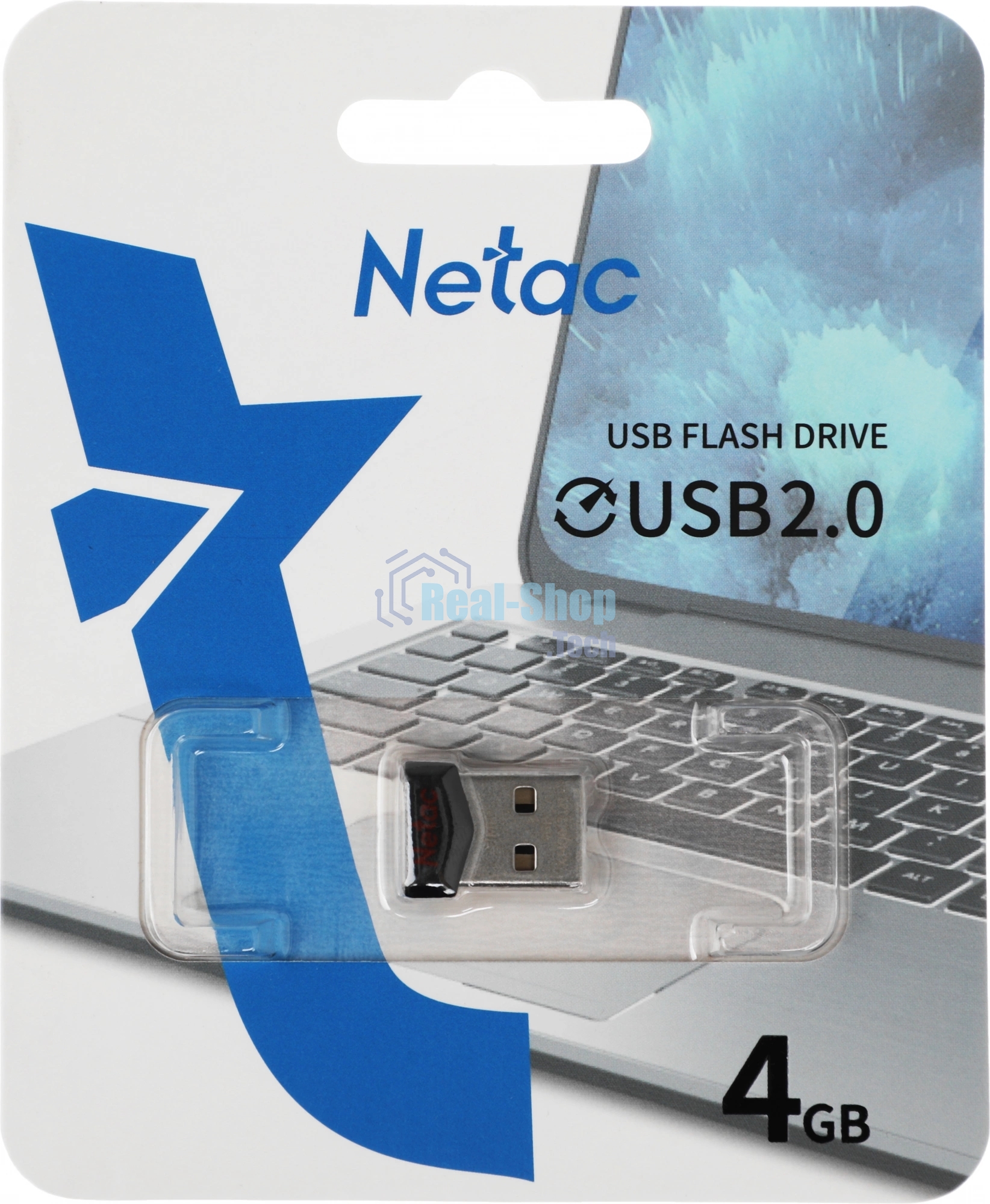 Флешка USB Netac UM81 4Gb USB 2.0 Ultra compact Flash