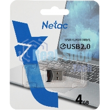 Флешка USB Netac UM81 4Gb USB 2.0 Ultra compact Flash
