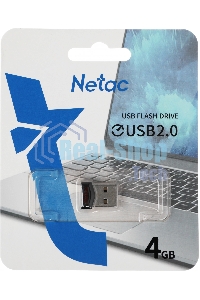 Флешка USB Netac UM81 4Gb USB 2.0 Ultra compact Flash