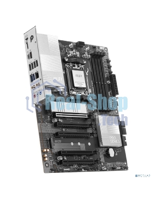 Материнская плата MSI PRO B840-P WIFI, Socket AM5, AMD B840, 4xDDR5, 4xSATA, 2xM.2, 1xPCI-E 4.0 x16, 1xPCI-E 3.0 x4, 3xPCI-E 3.0 x1, 1xHDMI, 1x 2.5Gb LAN, 4xUSB-A 2.0, 2xUSB-A 5Gbps, 1xUSB-C 5Gbps, 1xUSB-A 10Gbps, 1xUSB-C 10Gbps, 3x3.5 мм, 7.1, ATX