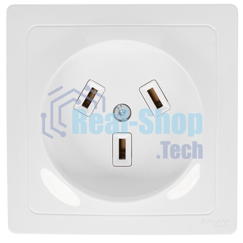 Systeme Electric Blanca внутр Бел Розетка силовая 2Р+N, 32А, 250В