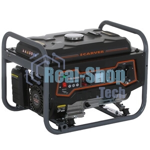 Электрогенератор бензиновый Carver PPG-3600A, 2.8 кВт, 67 дБ, 40 кг