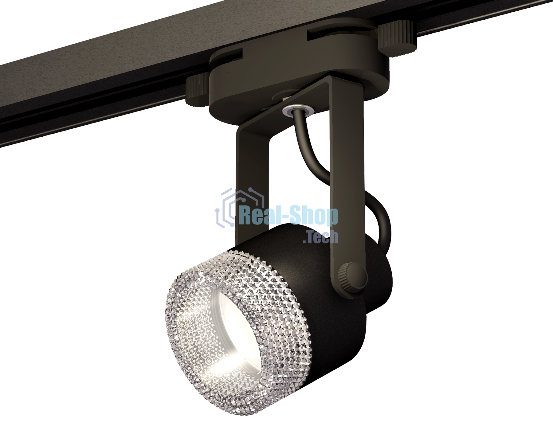 Светильник Ambrella light XT6602060 PBK/CL черный полированный/прозрачный MR16 GU10 (C6602, N6150)
