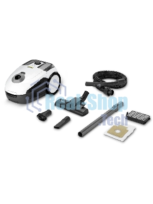 Пылесос Karcher VC 2 белый/черный, 400/700 Вт, уборка сухая, пылесборник мешок 2.8 л