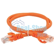 Коммутационный шнур кат. 6 UTP PVC 5м оранжевый | PC07-C6U-5M | ITK