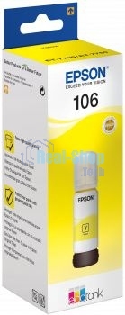 Чернила Epson 106Y C13T00R440 желтый (70 мл) для Epson L7160/7180