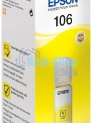 Чернила Epson 106Y C13T00R440 желтый (70 мл) для Epson L7160/7180