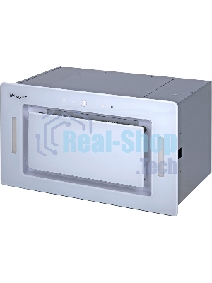 Вытяжка встраиваемая Weissgauff Aura 1200 Remote WH белый, 52 см, 1200 куб. м/ч, 60 дБ