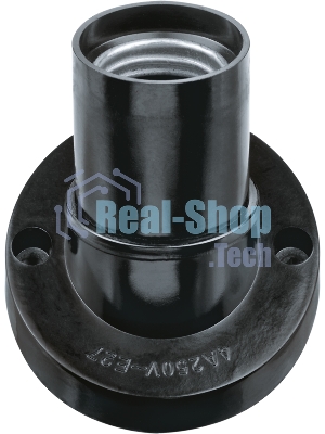 Патрон настенный Е27 Navigator карболитовый черный (NLH-BL-W1)