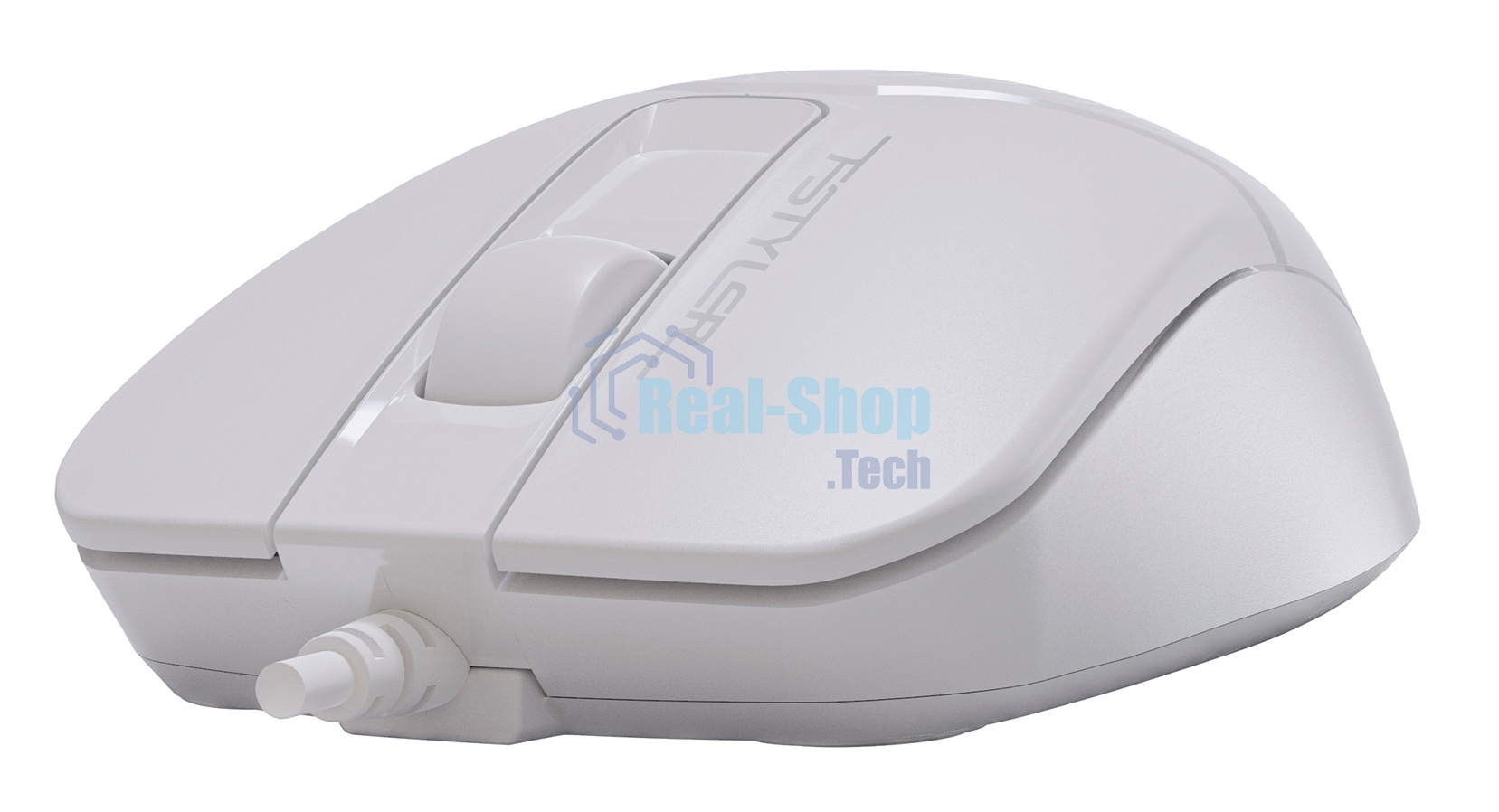Мышь проводная A4Tech Fstyler FM12 белый, 1200 dpi, USB, кнопки - 3