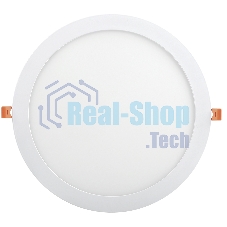 Светильник LED ДВО 1610 24Вт 6500К IP20 круг белый ИЭК LDVO0-1610-1-24-6500-K01