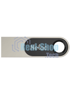 Флешка USB Netac U278 (NT03U278N-032G-20PN), 32Gb, USB 2.0, R/W 50/10, серебристый/черный