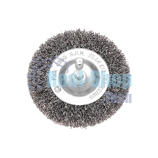 Щетка дисковая для дрели Kranz витая стальная проволока 75 мм