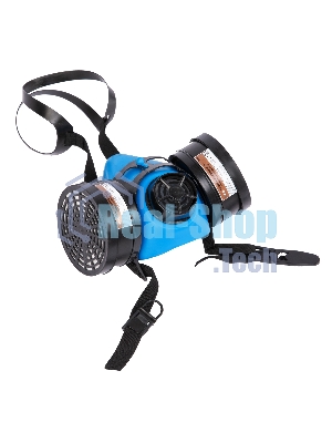 Полумаска изолирующая ИСТОК-300/400 со сменными комбинированными фильтрами А1Р1 Россия