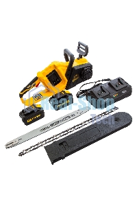 Цепная пила аккумуляторная бесщет. Denzel RCS400-36, Li-ion, 36 В, 4 А·ч, шина 400 мм/58610