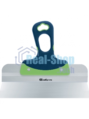 Шпатель фасадный Сибртех, нержавеющая сталь, 350 мм, 2-компонентная ручка