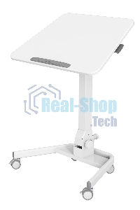 Стол для ноутбука Cactus VM-FDS109 столешница МДФ белый 73x50x108см (CS-FDS109WWT)