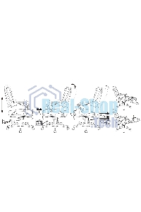 Кресло руководителя Бюрократ CH-868N-BF слоновая кость, эко.кожа, крестов. пластик, подст. для ног