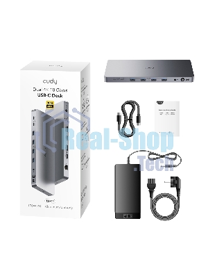 Станция докирования 13-IN-1 10Gbps USB-C Dual 4K Docking Station 150W PSU