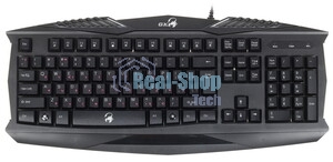 Клавиатура проводная Genius Scorpion K220, USB, черный