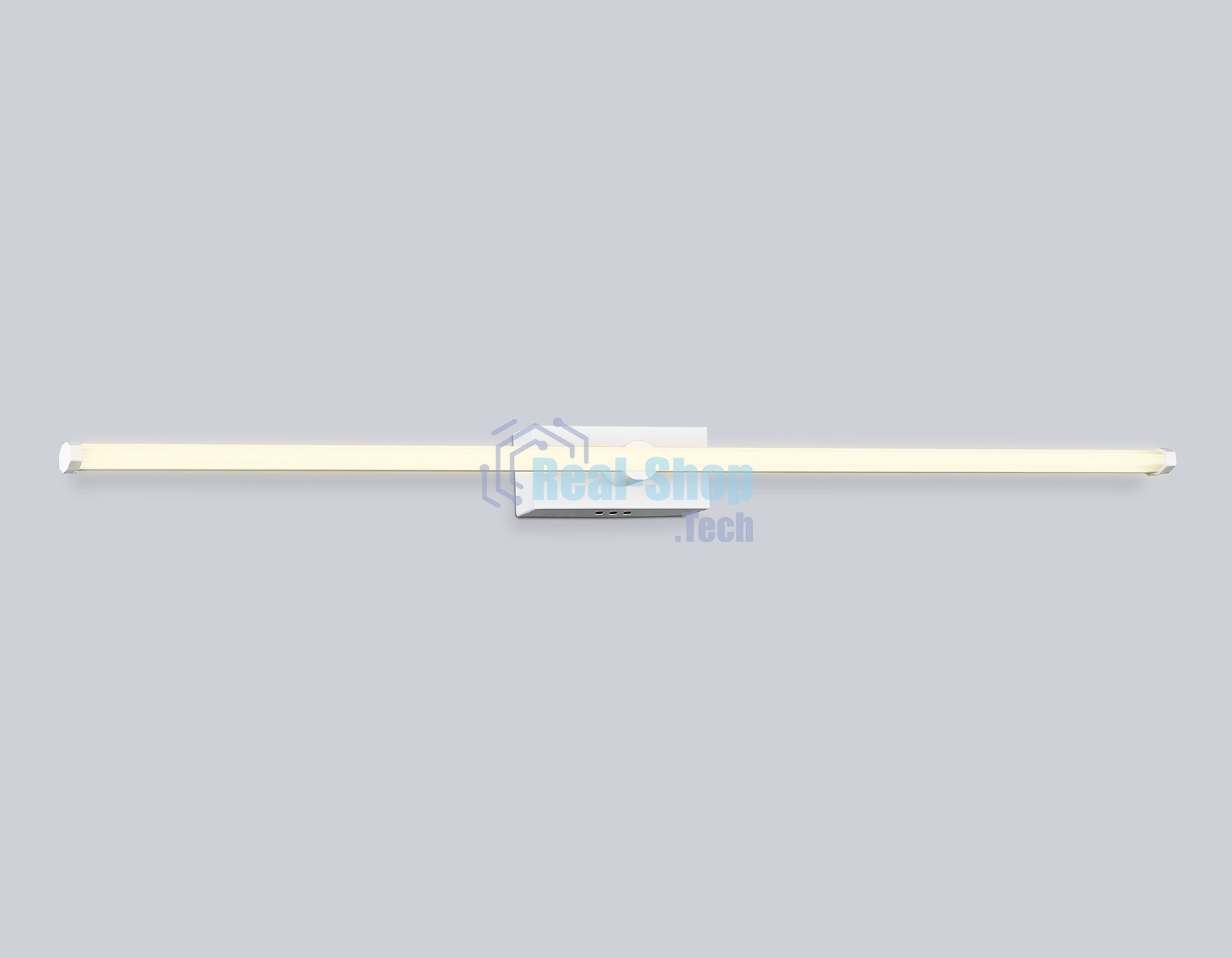 Настенный светодиодный светильник Ambrella light FL6121 WH белый 14W 3000K-6400K 610*45*80