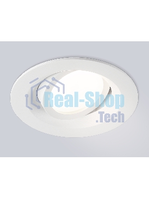 Встраиваемый поворотный точечный светильник Ambrella light TN102741 WH белый IP20 GU5.3 D95*25