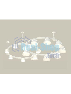 Светильник Ambrella light XR92211101/16 SWH/FR белый песок/белый матовый GX53 (A9221, A9226, C9241, C9236, N8140, N8112)